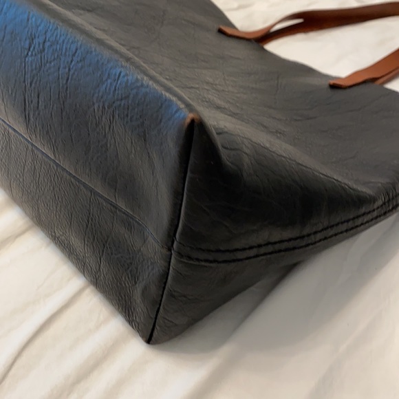 Madewell The Transport Tote - True Black Brown - Picture 9 of 11